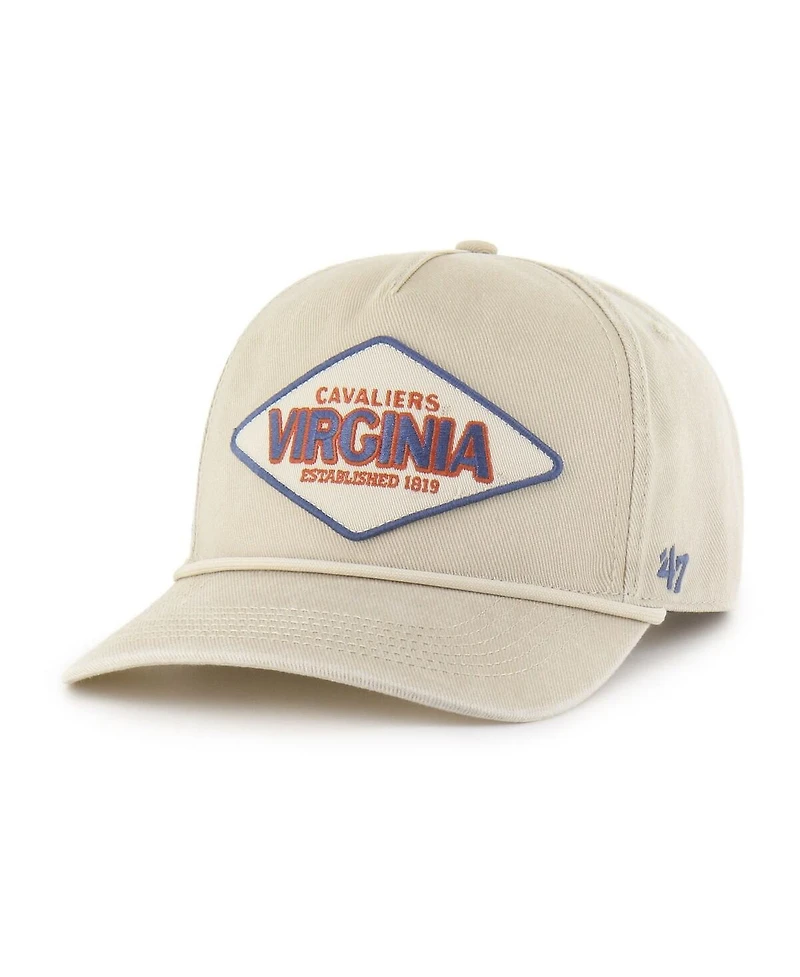 '47 Brand Men's and Women's Cream Virginia Cavaliers Outdoorsmen Cairn Hitch Adjustable Hat