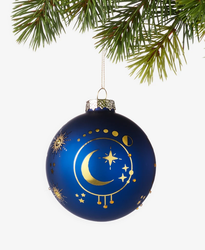 Holiday Lane Celestial Gems Sun Ball Ornament, Macy's Exclusive
