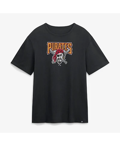 Fanatics Men's Black Pittsburgh Pirates Vintage Logo Legacy T-Shirt
