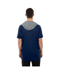 New Era Men's Navy Dallas Cowboys Combine Authentic Helmet T-Shirt