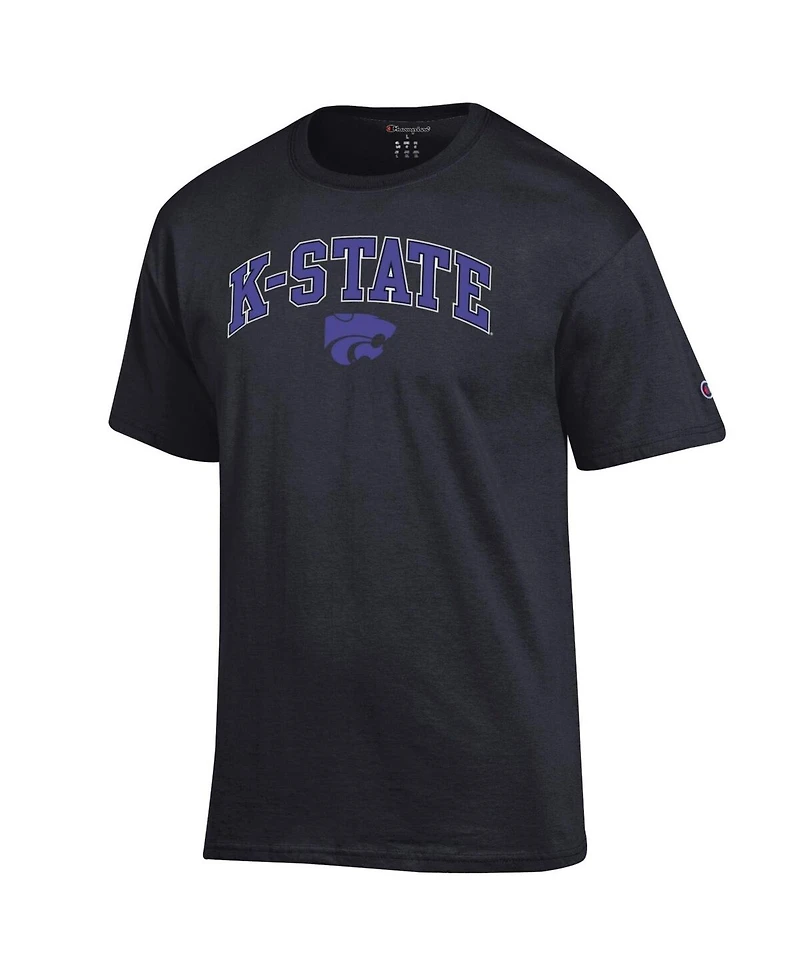 Champion Men's Kansas State Wildcats Arch Over Logo T-Shirt