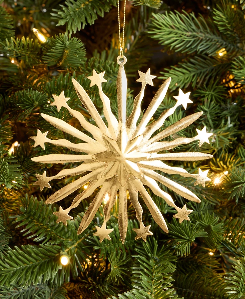 Holiday Lane Celestial Gems Starburst Ornament, Macy's Exclusive