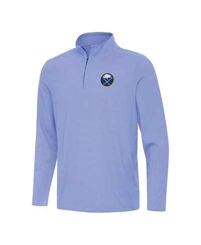 Antigua Men's Royal Buffalo Sabres Twine Quarter-Zip Sweatshirt