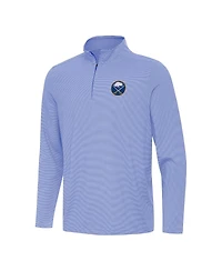 Antigua Men's Royal Buffalo Sabres Twine Quarter-Zip Sweatshirt