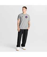 Nike Men's Heather Gray Chicago Cubs Cooperstown 2-Hit T-Shirt
