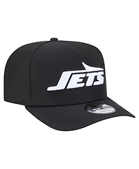 New Era Men's Black New York Jets Gore-Tex A-Frame 9FIFTY Adjustable Hat