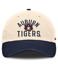 Nike Men's and Women's Natural Auburn Tigers 2026 Primetime Natural 2-Tone Club Adjustable Hat