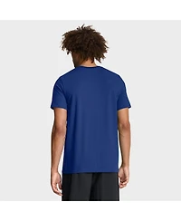 Nike Men's Royal Philadelphia Phillies Tri-Blend Logo T-Shirt