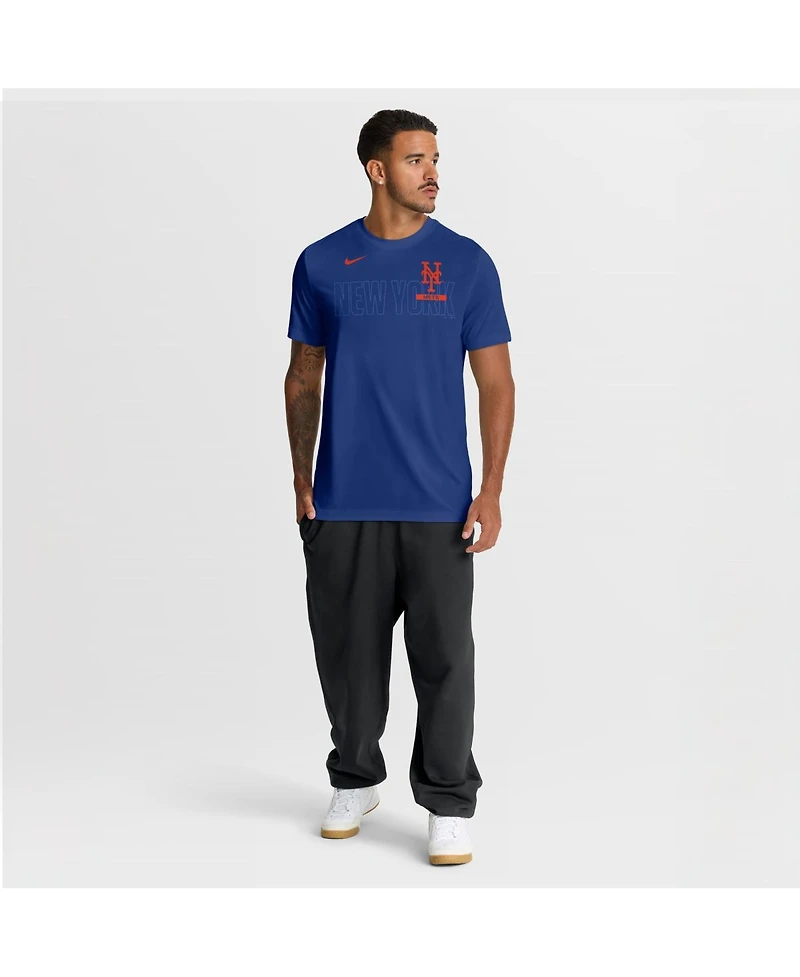 Nike Men's Royal New York Mets Knockout Team Legend Dri-fit T-Shirt