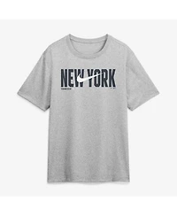 Nike Men's Heather Gray New York Yankees Swoosh Legend Dri-fit T-Shirt