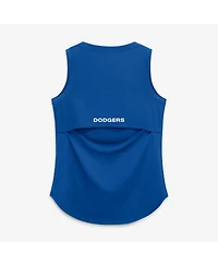 Fanatics Women's Royal Los Angeles Dodgers Draped Mesh Back Performance Tank Top