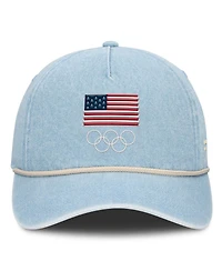 Fanatics Women's Light Blue Team Usa Denim Rope Adjustable Hat