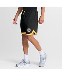 Fanatics Men's Black Pittsburgh Steelers Fearless Drive Shorts