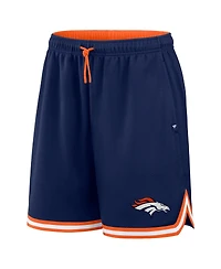 Fanatics Men's Navy Denver Broncos Fearless Drive Shorts