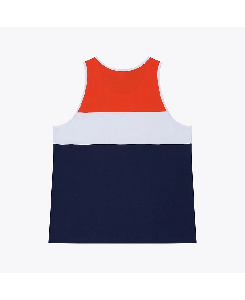Mitchell & Ness Men's Navy/Orange Chicago Bears Head Coach Tank Top