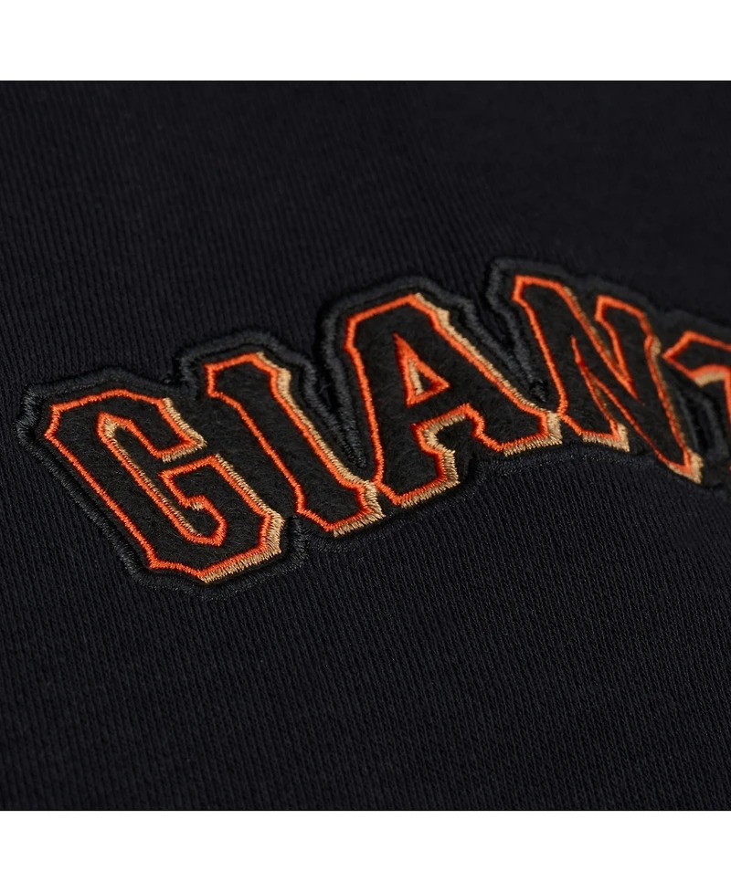 Mitchell & Ness Women's Black San Francisco Giants Pep Rally Sweatshirt