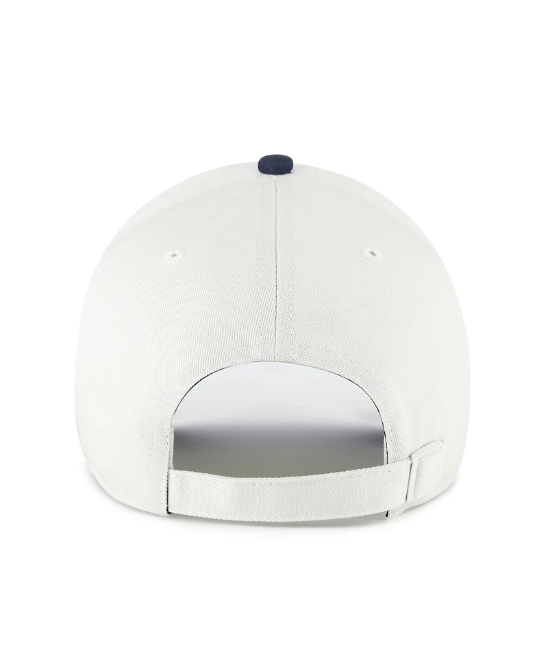 '47 Brand Men's White/Navy Notre Dame Fighting Irish Contemporary Basics Two Tone Clean Up Adjustable Hat
