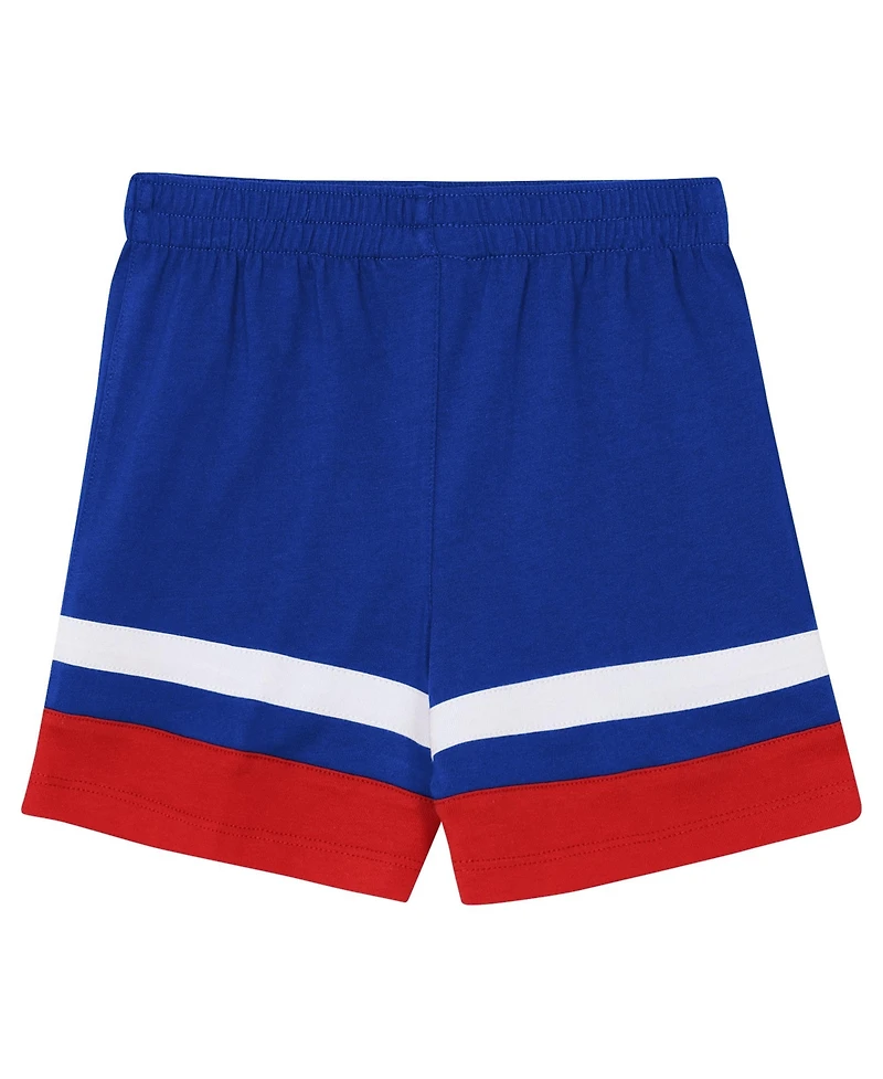 Outerstuff Toddler 2-Piece Royal Chicago Cubs Ground Ball T-Shirt and Shorts Set