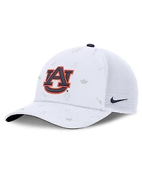 Nike Men's White Auburn Tigers Country Club Golfin' Rise Trucker Adjustable Hat