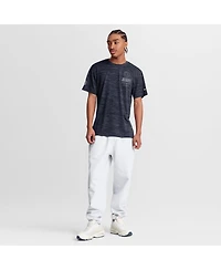 Nike Men's Navy Chicago Bears Sideline Double Covered Dri-fit Velocity T-Shirt