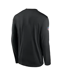 Nike Men's Black Los Angeles Rams Sideline Legend Long Sleeve T-Shirt