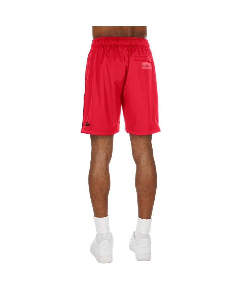 New Era Men's Scarlet San Francisco 49ers Match Shorts