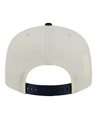New Era Men's Cream/Navy Atlanta Braves Localized 9FIFTY Snapback Hat