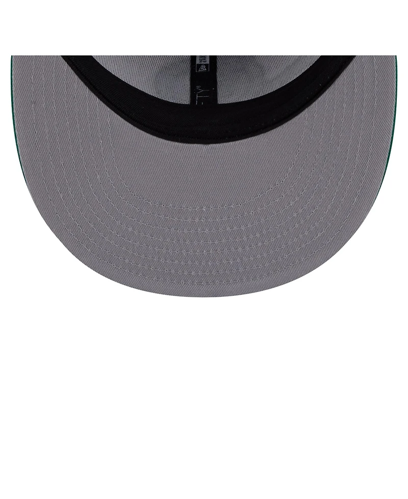 New Era Men's and Women's White/Kelly Green Boston Celtics Swept 9FIFTY Snapback Hat