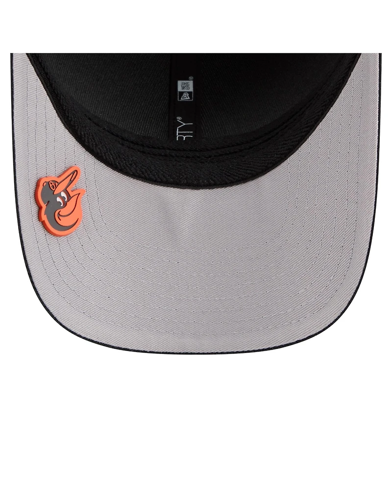 New Era Men's Black Baltimore Orioles Dash 39THIRTY Flex Hat