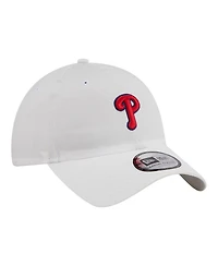 New Era Men's White Philadelphia Phillies Ripstop Casual Classic Adjustable Hat