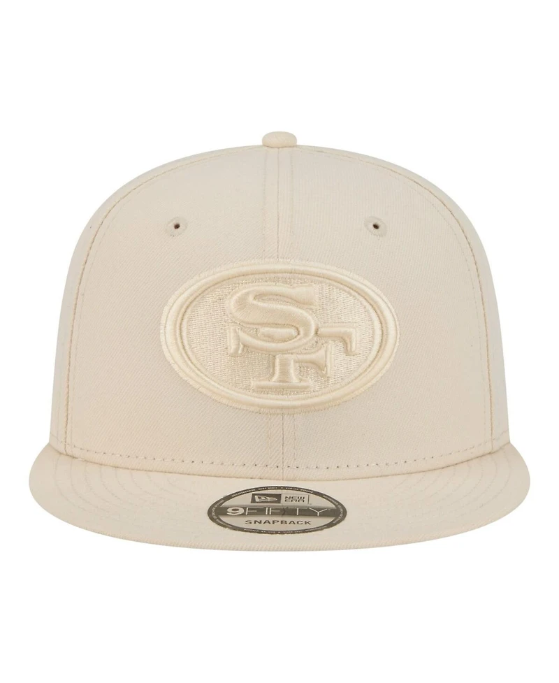New Era Men's Cream San Francisco 49ers Colorpack 9FIFTY Snapback Hat
