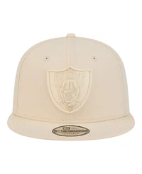 New Era Men's Cream Las Vegas Raiders Colorpack 9FIFTY Snapback Hat