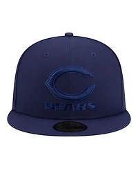 New Era Men's Navy Chicago Bears Color Pack 59FIFTY Fitted Hat