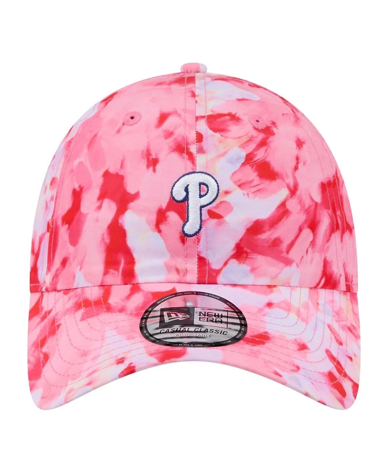 New Era Women's Red Philadelphia Phillies Casual Classic Adjustable Hat