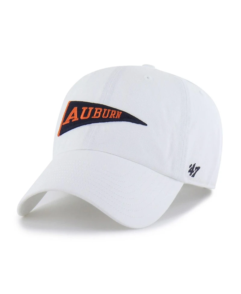 '47 Brand Men's White Auburn Tigers Vault Clean Up Adjustable Hat