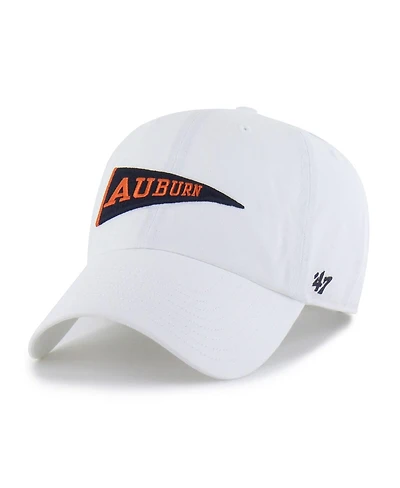 '47 Brand Men's White Auburn Tigers Vault Clean Up Adjustable Hat