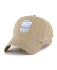 '47 Brand Men's Khaki North Carolina Tar Heels Vault Clean Up Adjustable Hat