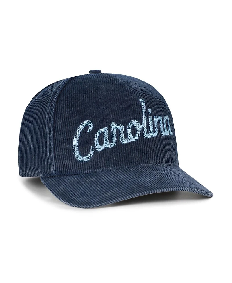 '47 Brand Men's Navy North Carolina Tar Heels Reclaim Snow Wash Corduroy Hitch Adjustable Hat