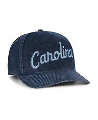 '47 Brand Men's Navy North Carolina Tar Heels Reclaim Snow Wash Corduroy Hitch Adjustable Hat