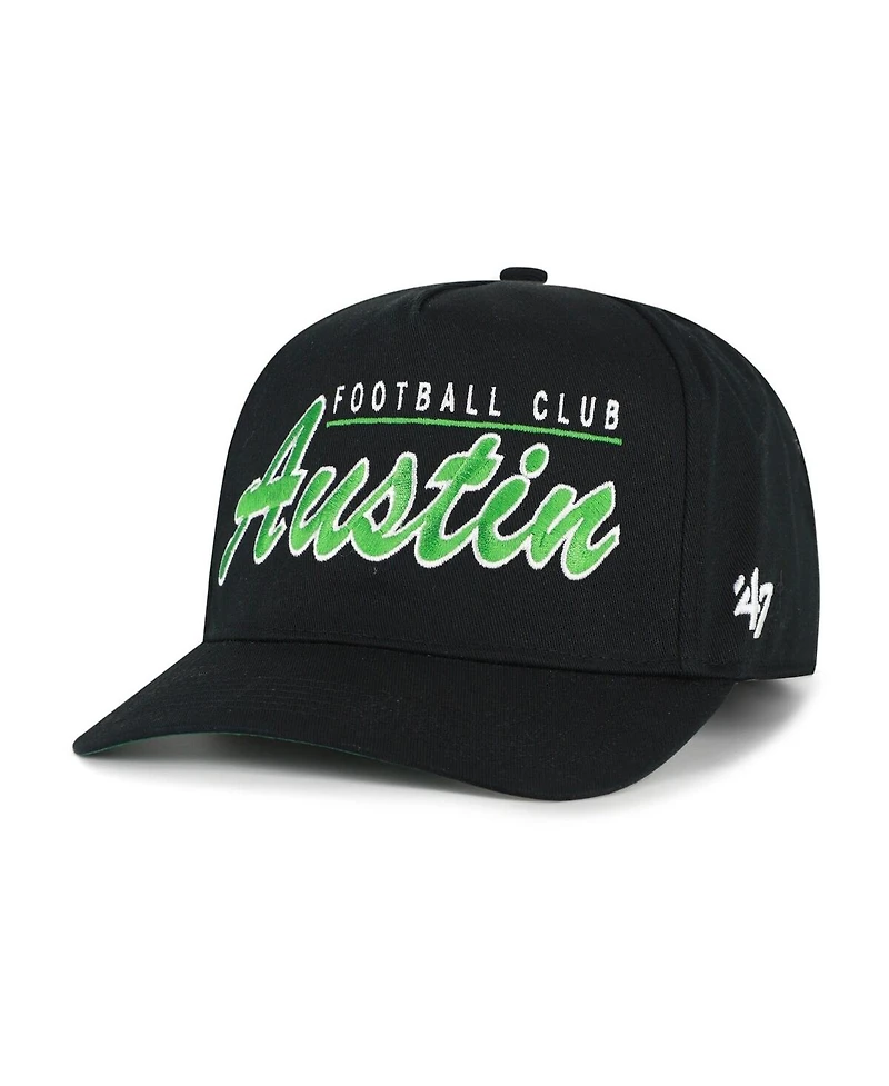 '47 Brand Men's Black Austin Fc Brushmark Hitch Adjustable Hat