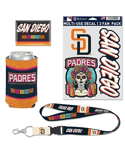 Wincraft San Diego Padres 2026 City Connect 4-Piece Fan Pack