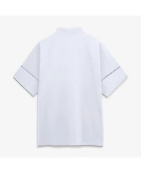 Nike Men's White West Virginia Mountaineers 2026 Sideline Short Sleeve Quarter-Zip Coach Jacket