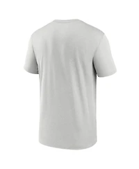 Nike Men's Gray Ohio State Buckeyes Sideline Legend Dri-fit T-Shirt