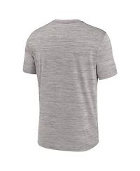 Nike Men's Gray Ohio State Buckeyes Sideline Velocity Dri-fit T-Shirt