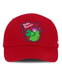 Nike Baby Boys and Girls Red Philadelphia Phillies Mascot Club Flex Hat