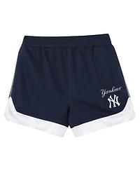 Outerstuff Preschool 2-Piece Navy New York Yankees Pinch Hitter Infielder T-Shirt and Shorts Set