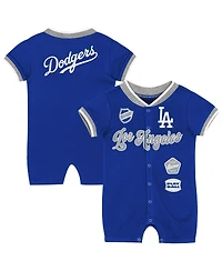 Outerstuff Baby Boys and Girls Royal Los Angeles Dodgers Pinch Coverall