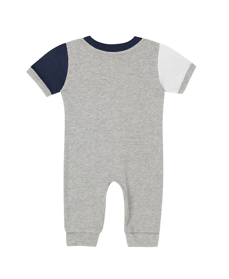 Outerstuff Baby Boys and Girls Gray New York Yankees Hitter Up Full-Zip Jumper