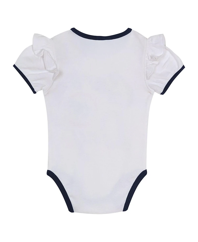 Outerstuff Baby Girls 3-Piece New York Yankees Bodysuit, Headband and Skirt Set