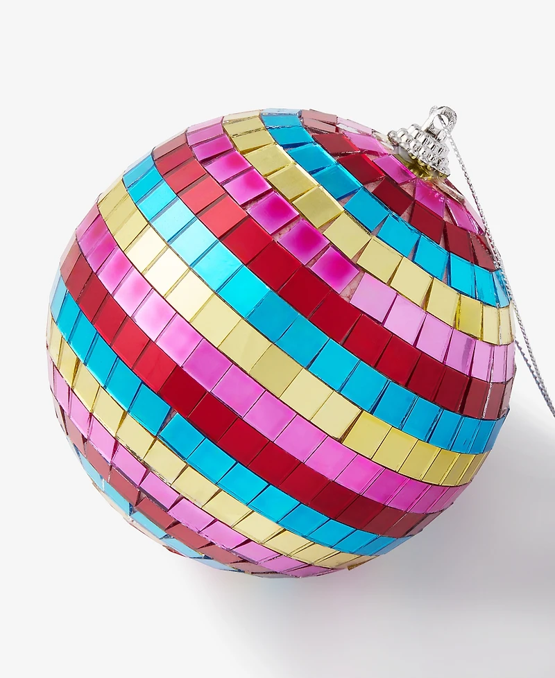 Holiday Lane Disco Brights Sequin Ball Ornament, Macy's Exclusive